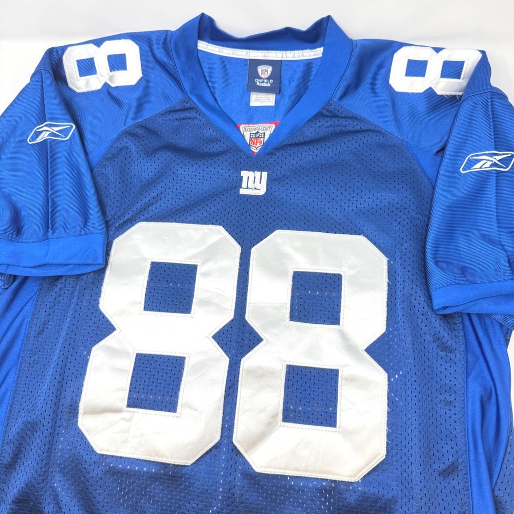 Reebok NFL New York Giants Hakeem Nicks 88 Stitched Jersey Blue Mens 48 XL